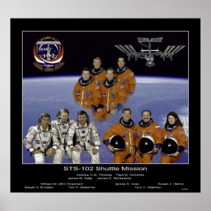 Poster Shuttle-sts102-s-002