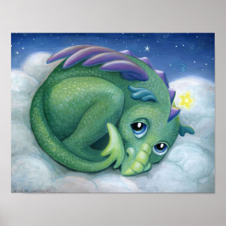 Poster Shy Dragon