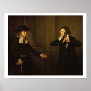 Poster Shylock et Tubal de l'Acte III, Scène ii de "The M