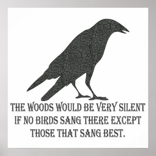 Poster Si aucun oiseau ne chante (Devant)