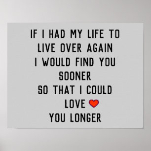 Poster Si J'Avais Ma Vie