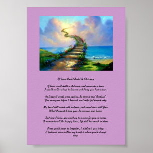 Poster Si Les Larmes Pouvaient Construire Un Escalier