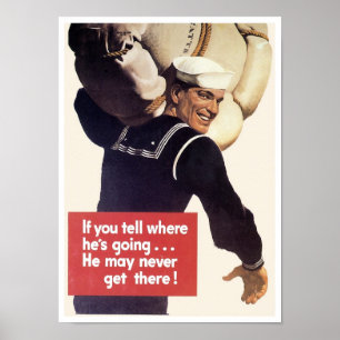 Poster Si tu dis où il va...
