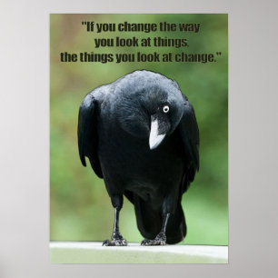 Poster Si vous changez votre façon de voir les choses...