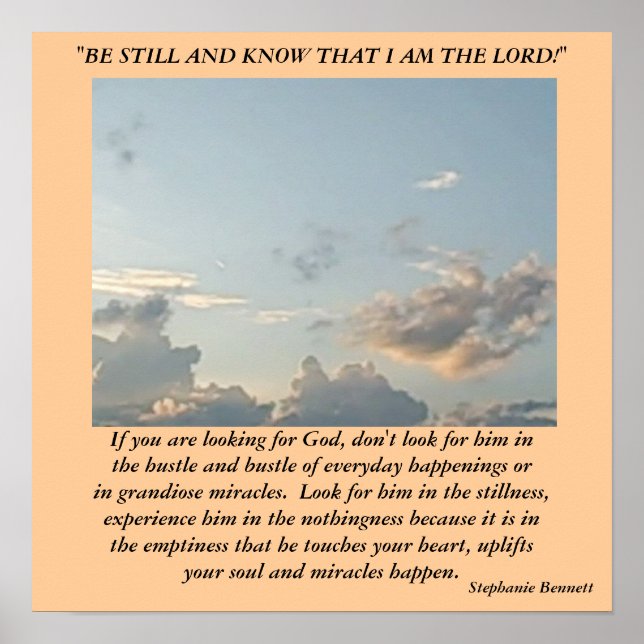 Poster Si vous cherchez Dieu (Devant)