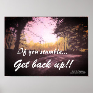 POSTER "SI VOUS ÉTUDIEZ, RETOURNEZ"