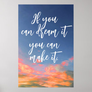 Poster "Si vous pouvez le rêver"