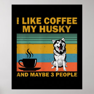 Poster Siberian Husky Dog   Taux de venin