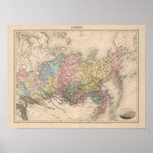 Poster Sibérie (Devant)