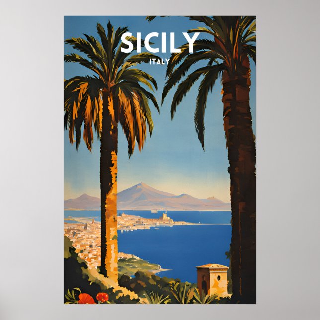 Poster Sicile (Devant)