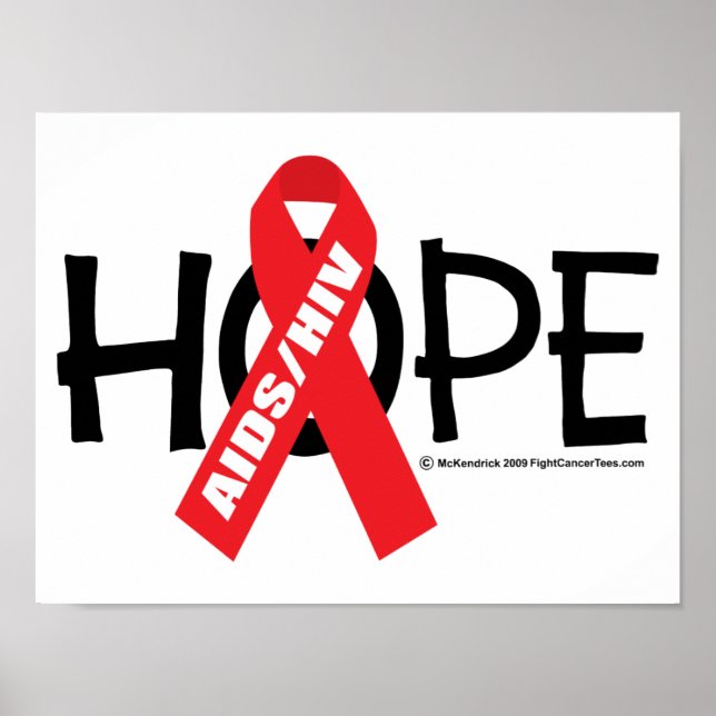 Poster Sida/VIH/espoir (Devant)