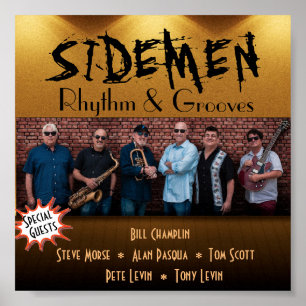 Poster Sidemen Rhythm & Grooves C.D. Couverture
