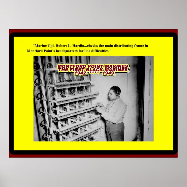 POSTER SIÈGE GÉNÉRAL DU POINT MONTFORD (Devant)