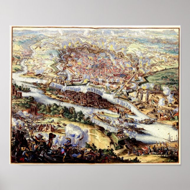 Poster Siège turc de Vienne 1863 (Devant)