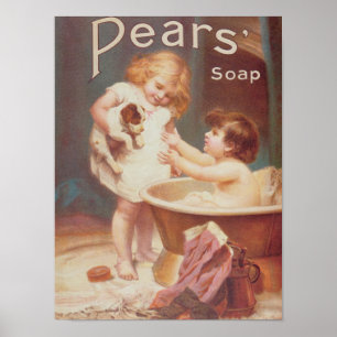 Poster "Sien tour après", des poires annuelles