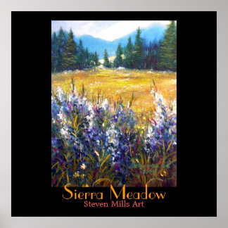 Poster Sierra Meadow
