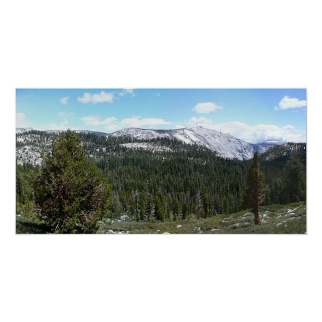 Poster Sierra Nevada Mountains II de Yosemite (Devant)