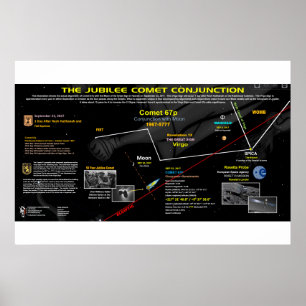 Poster Signal Apocalypse 12 - Comète Jubilé 67p