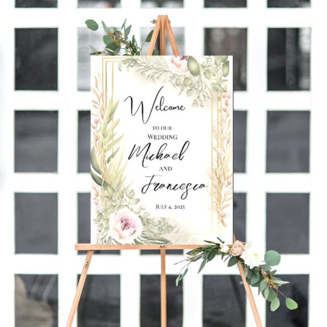 Poster Signal d'accueil mariage (Créateur téléchargé)