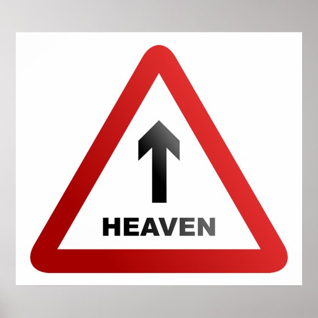 Poster Signal d'avertissement du ciel (Devant)