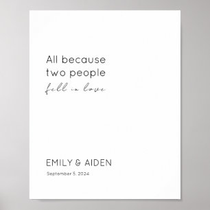 Poster Signal de la partie d'engagement pour le dîner de 