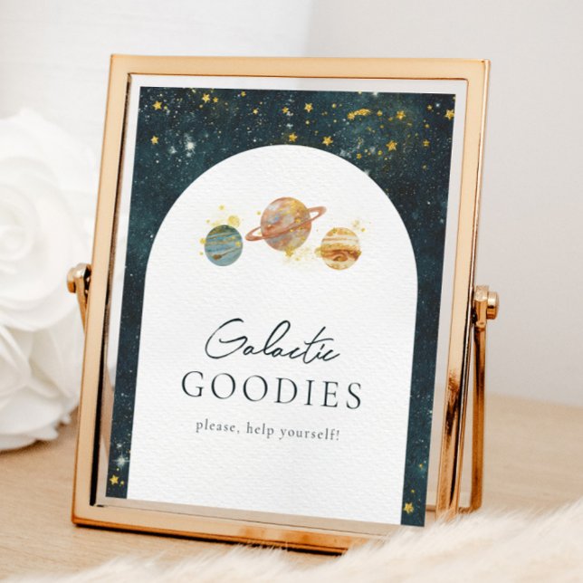 Poster Signal de partie d'espace modifiable (Créateur téléchargé)