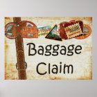 Signal de réclamation de bagages