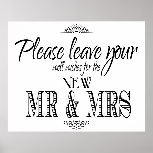 Poster Signal mariage (Devant)