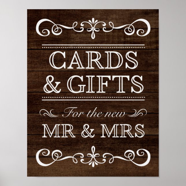 Poster Signal mariage - Cartes et Cadeaux Signal Mariage  (Devant)