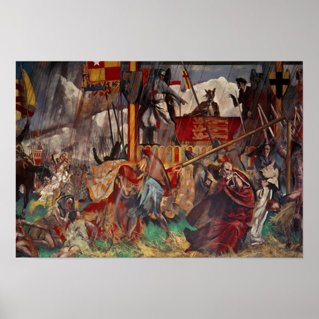 Poster Signature de la Grande Charte, 1215 (Devant)