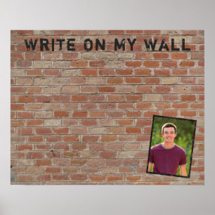 Poster Signatures de fête de fin d'études Mémoire