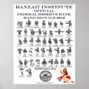 Poster Signaux mains FRB pour le superdole