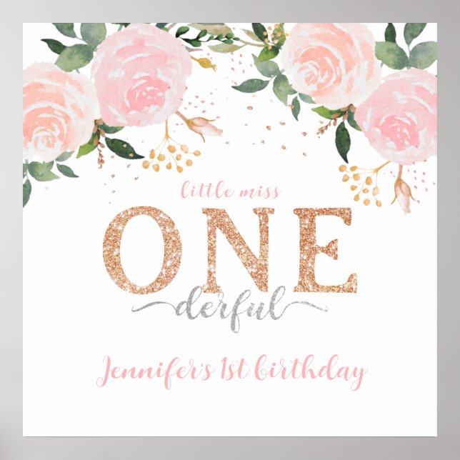 Poster SIGNE ANNIVERSAIRE DE PETITE MAISON D'OR Onederful (Devant)
