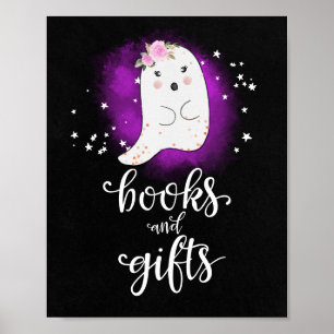 Poster SIGNE Baby shower Halloween Livres et Cadeaux