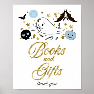 Poster SIGNE Baby shower Halloween Livres et Cadeaux
