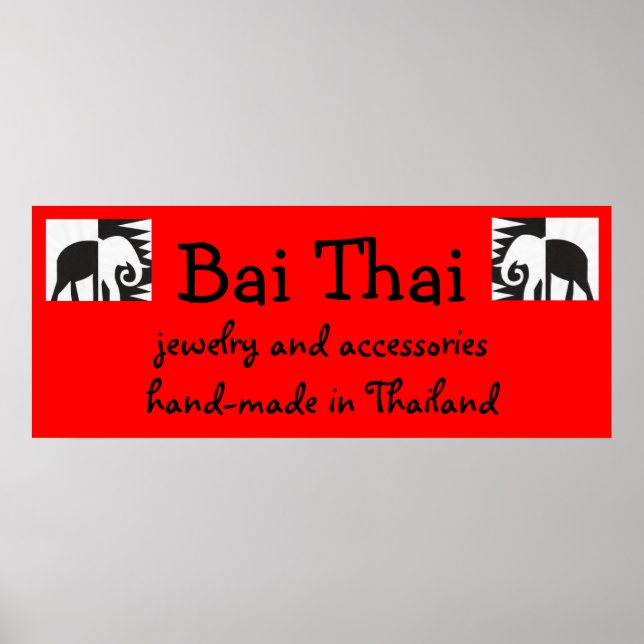 Poster SIGNE BAIE Thai (Devant)