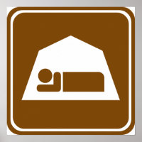 SIGNE D'AUTOROUTE DU Camping