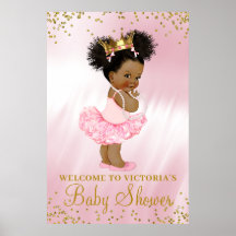 Signe de bienvenue pour Baby Shower de Princesse A