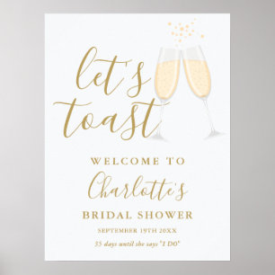 Poster Signe de bienvenue pour enterrement de vie de jeun