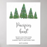 Signe de chasse à la pacifiste d'hiver. Trouver Le