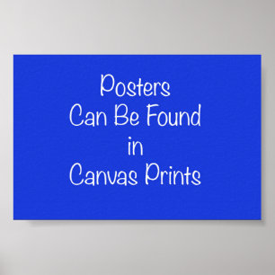 Poster Signe de direction