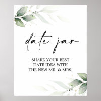 Signe de Fête des mariées Jar Date
