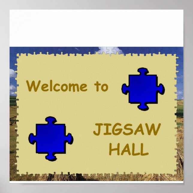 Poster SIGNE DE Jigsaw (Devant)