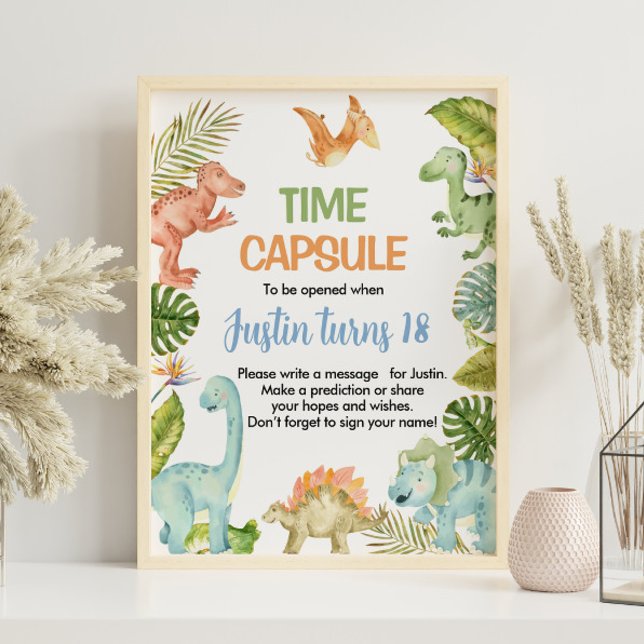 Poster SIGNE DE LA CASSELLE D'ANNIVERSAIRE DE LA Jungle D (Créateur téléchargé)