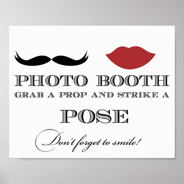 Poster Signe de la dent de photo - Attrapez une prothèse  (Devant)