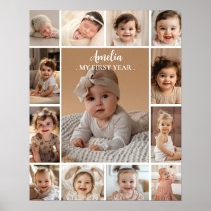 Poster Signe de la première année de la photo minimaliste