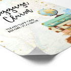 Signe de réclamation de bagages Douche de voyage M