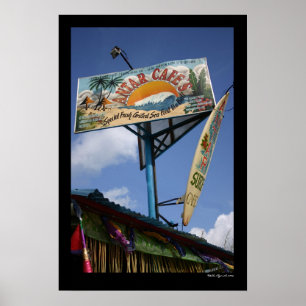 Poster Signe de surf