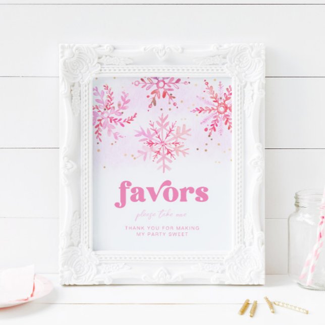 Poster Signe des faveurs d'hiver | Signes d'anniversaire  (Créateur téléchargé)