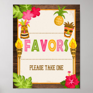 Poster SIGNE DES FEMMES DE Luau